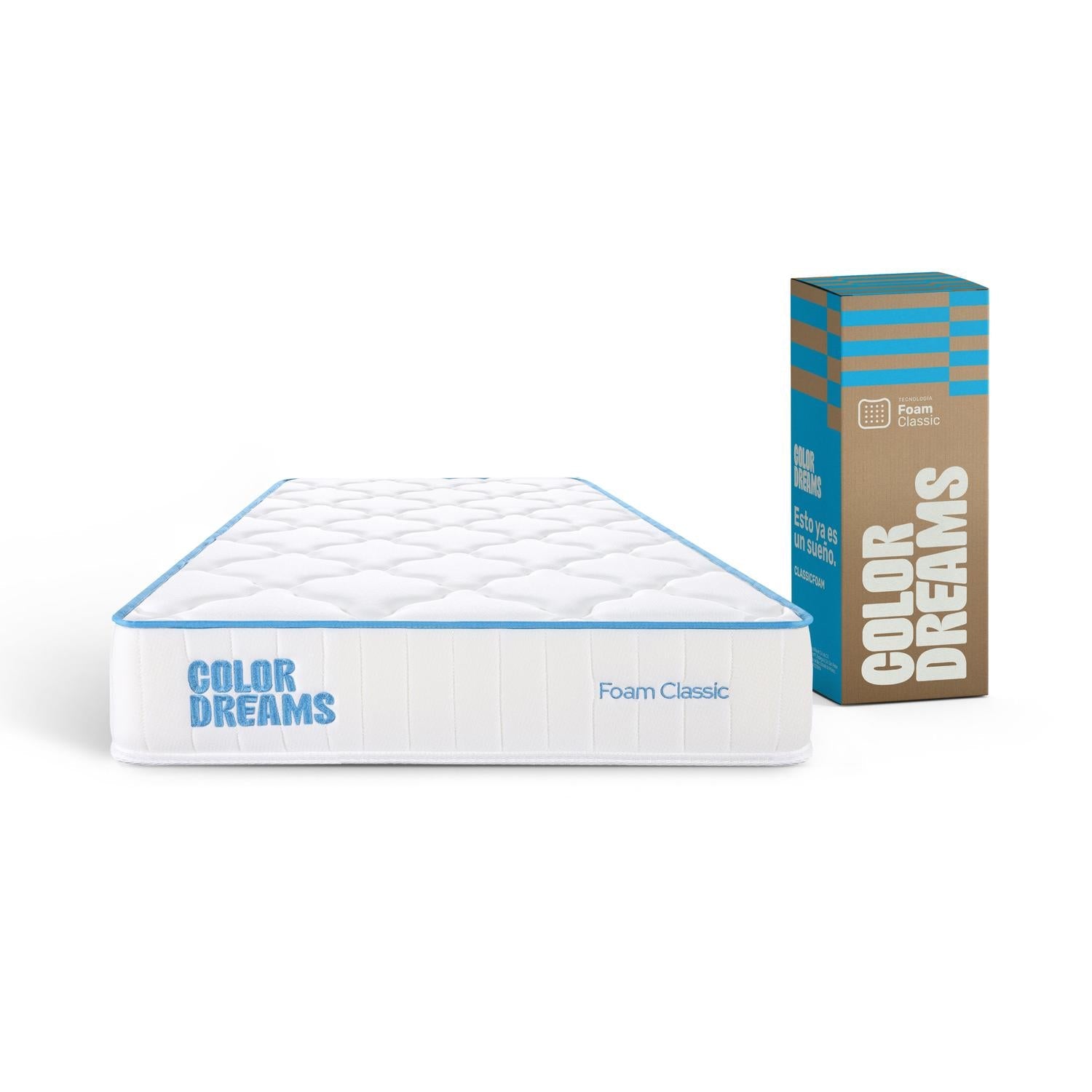 Colchón Individual Classic Foam 18cm - ColorDreams