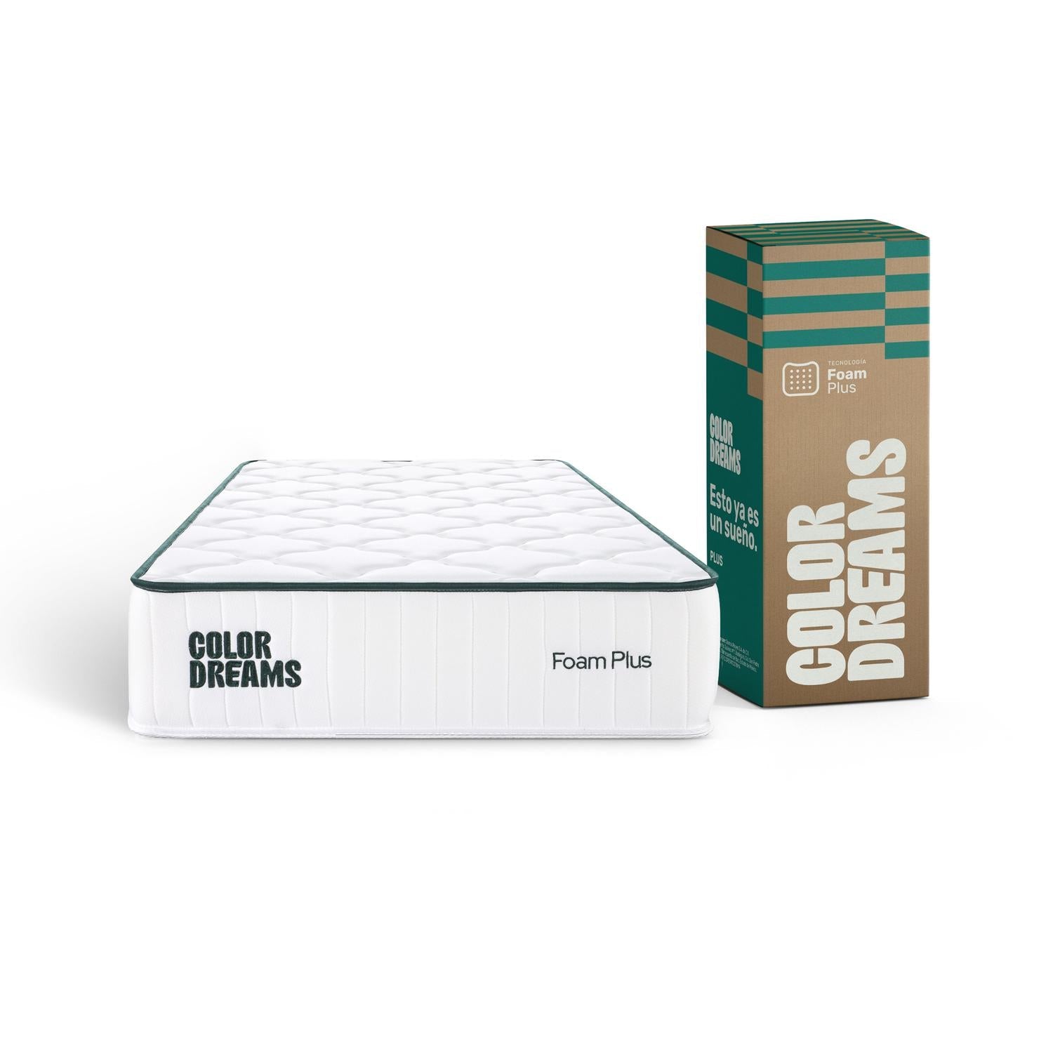 Colchón Individual Color Dreams | Memory Foam 23cm | Caja - ColorDreams