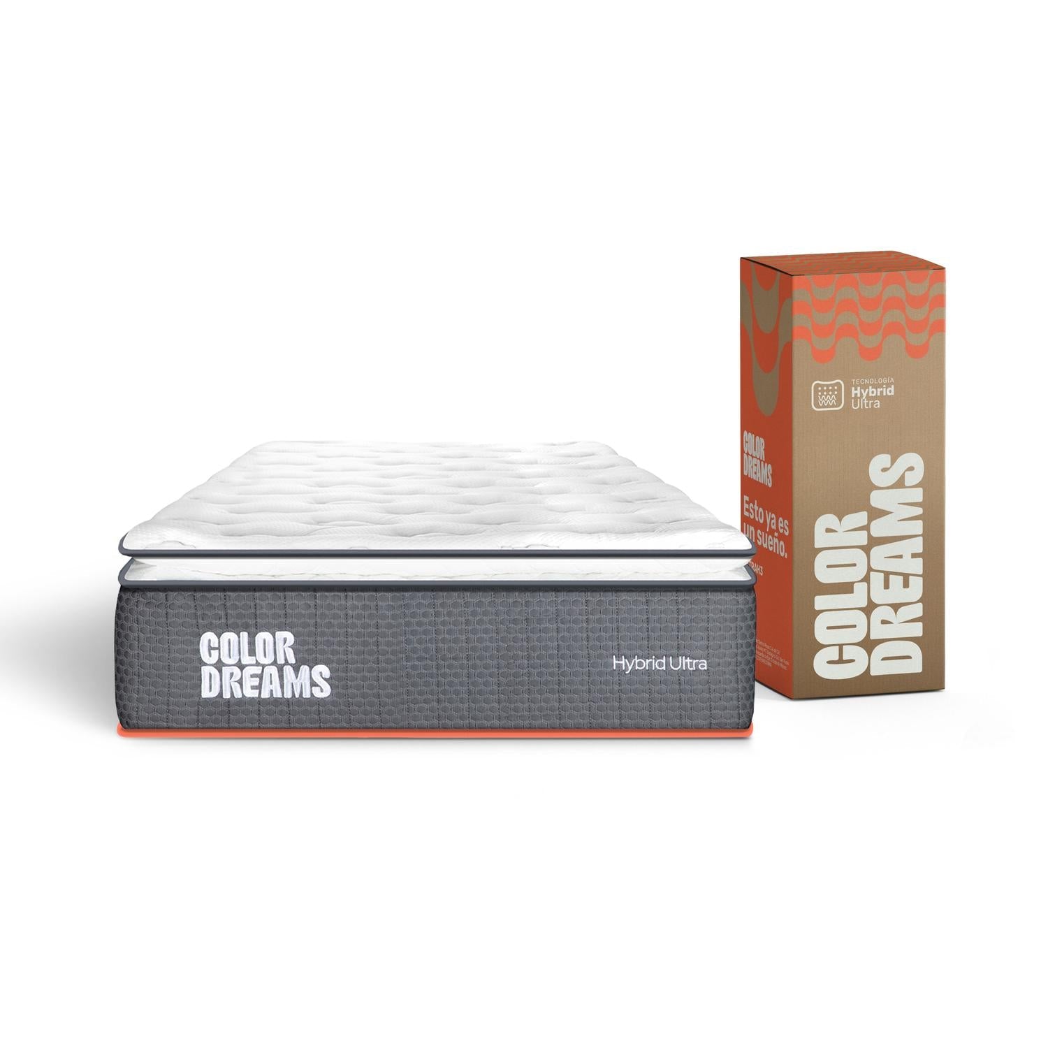 Colchón Individual ColorDreams | Híbrido 30 cm|Firme |Caja - ColorDreams