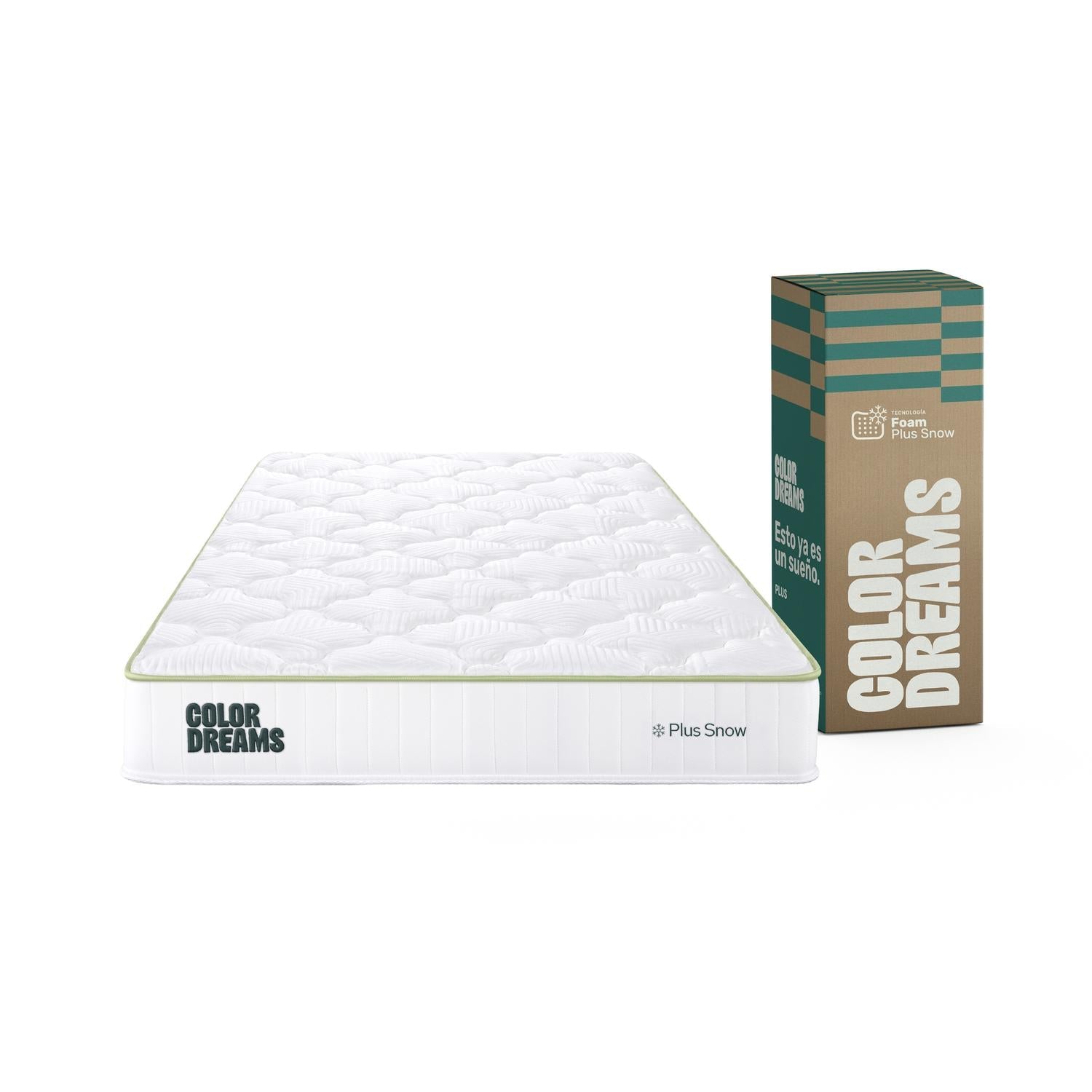 Colchón Individual Plus Snow 23cm - ColorDreams