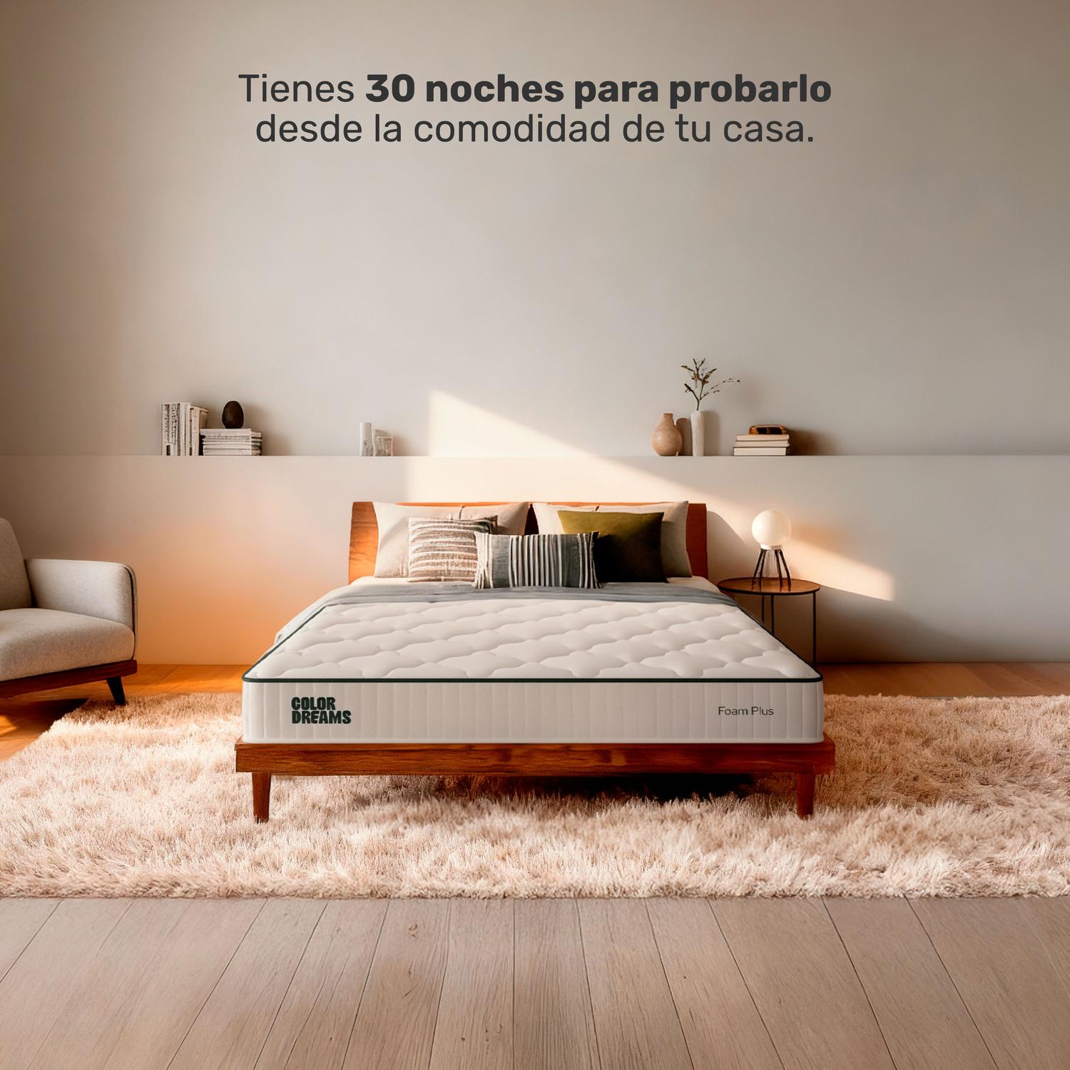 Colchón King Color Dreams | Memory Foam 23cm | Caja - ColorDreams
