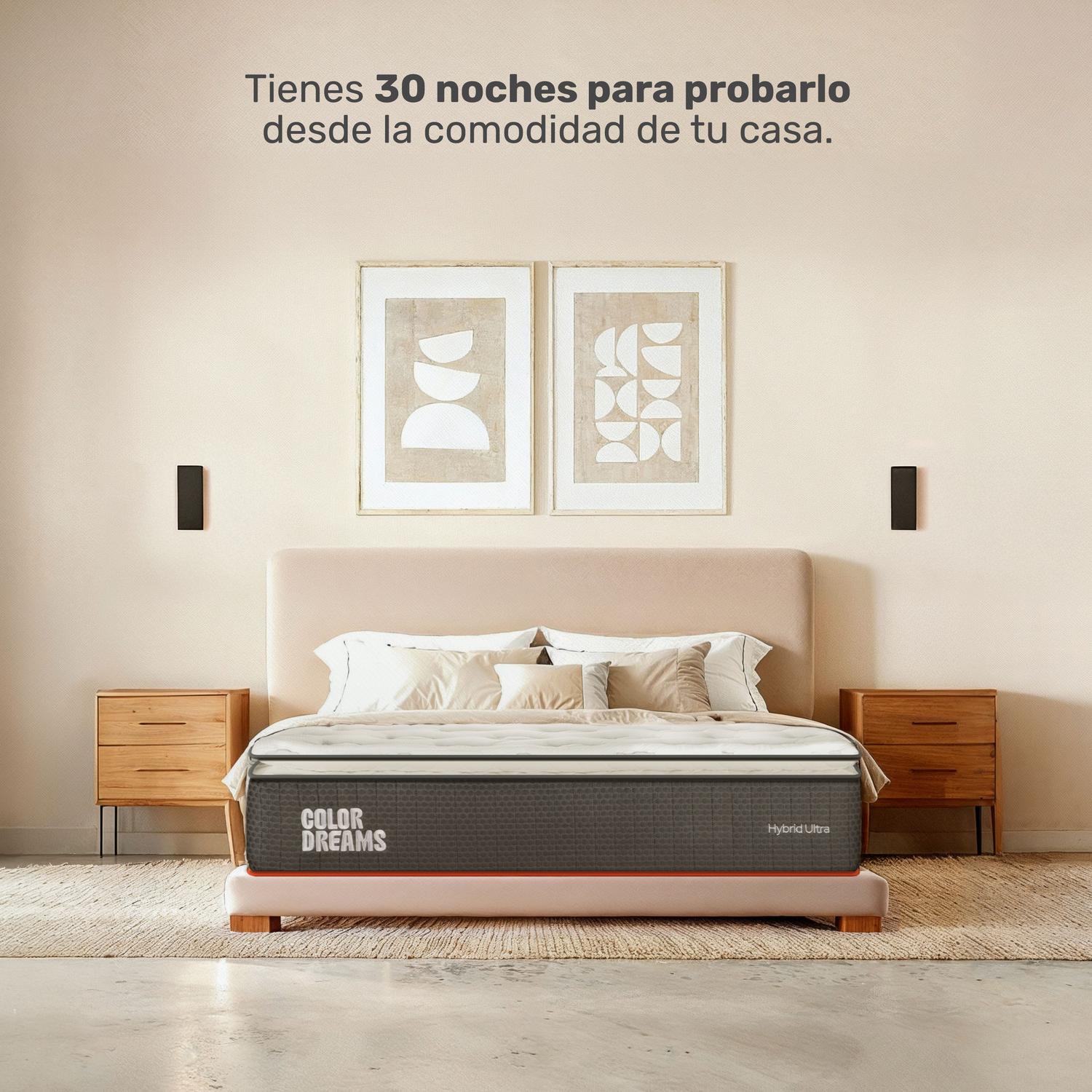 Colchón King ColorDreams | Híbrido 30cm | Firme | Caja - ColorDreams