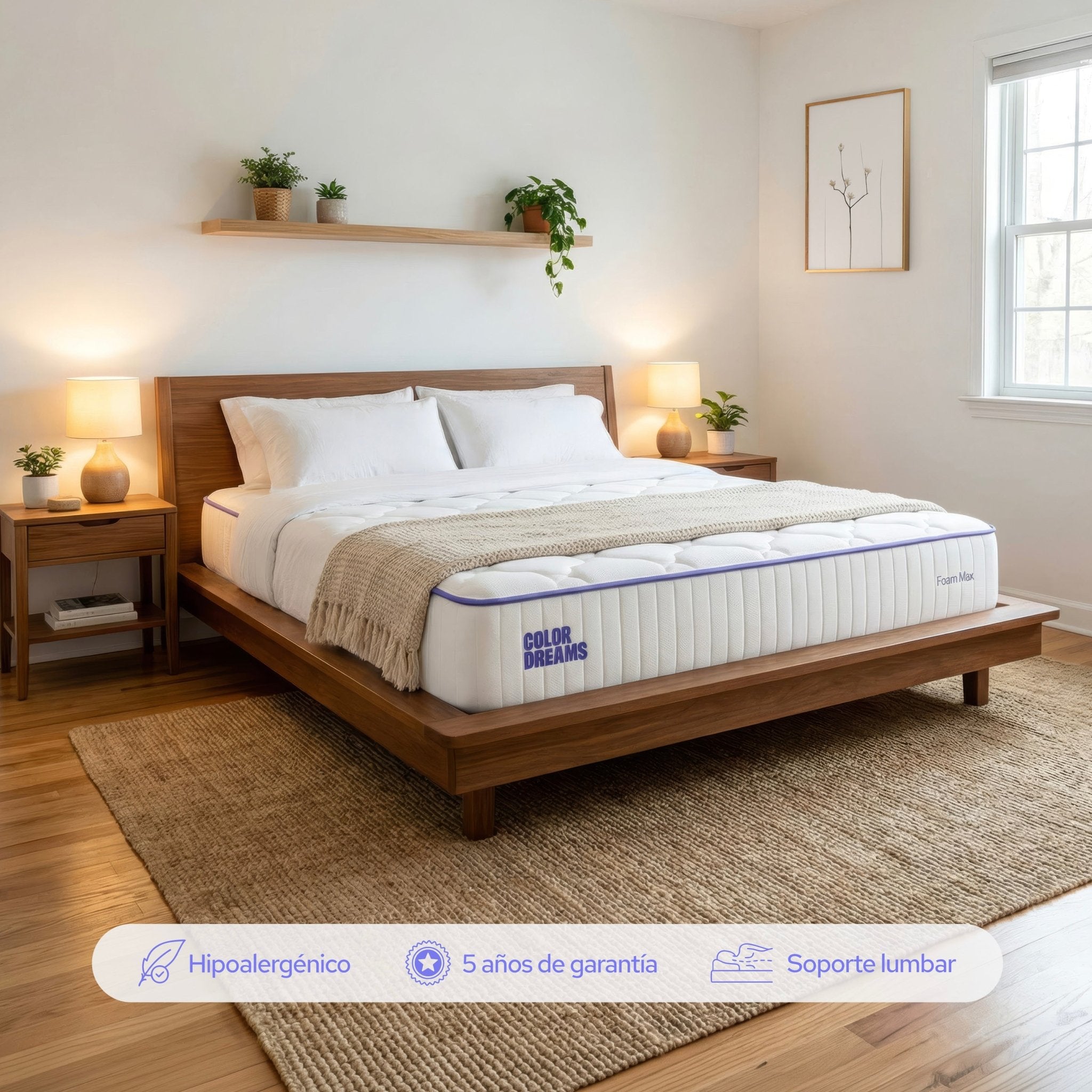 Colchón King Foam Max 28 cm - ColorDreams