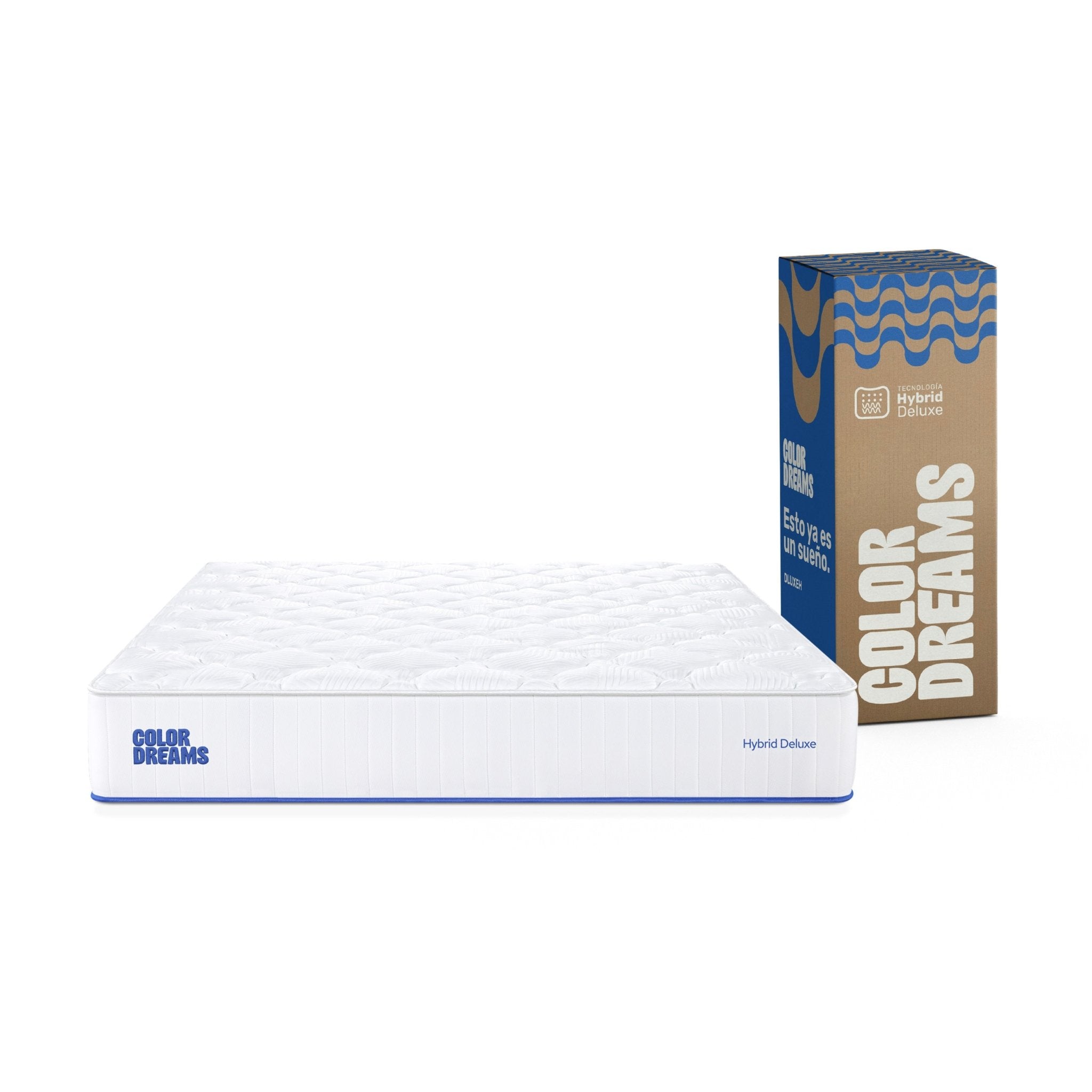 Colchón King Hybrid Deluxe 25cm - ColorDreams