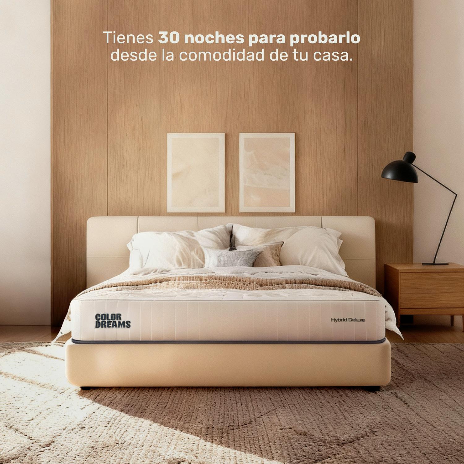 Colchón Matrimonial Hybrid Deluxe 25cm - ColorDreams