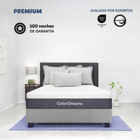 Thumbnail for Colchón King Size Premium En Caja Memory Foam 200x190x23 cm ColorDreams