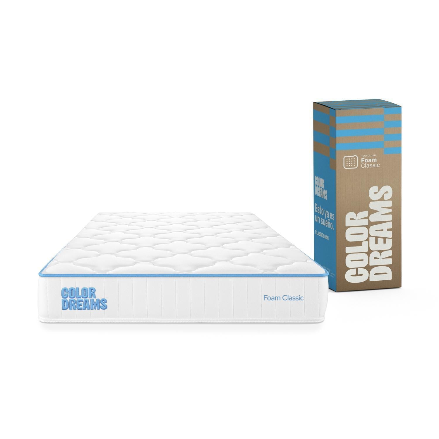 Colchón Classic Foam 18 cm en Caja - ColorDreams