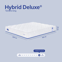 Colchón Hybrid Deluxe Color Dreams | 25 cm | Pocket Coils + Memory Foam | Cooling Fresh Sense® | En Caja - ColorDreams