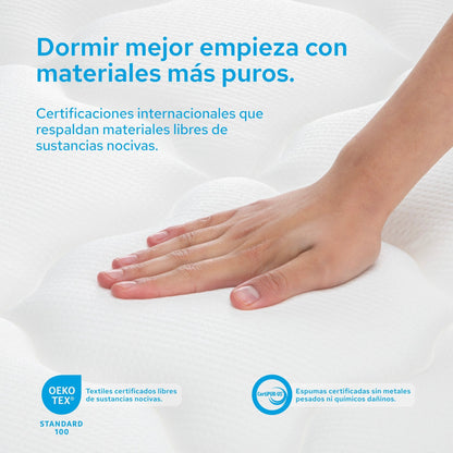 Colchón Individual Classic Foam 18cm - ColorDreams