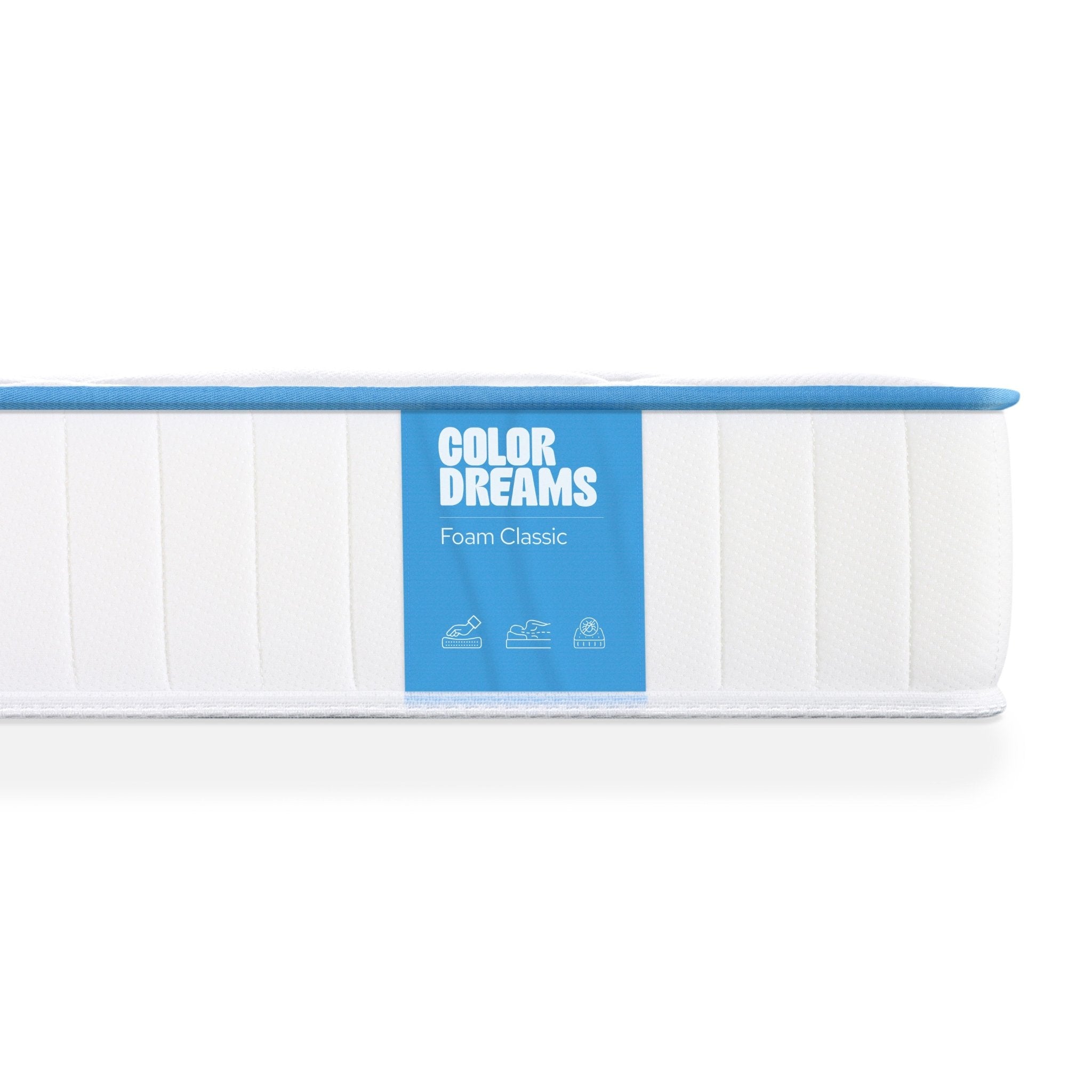 Colchón Individual Classic Foam 18cm - ColorDreams