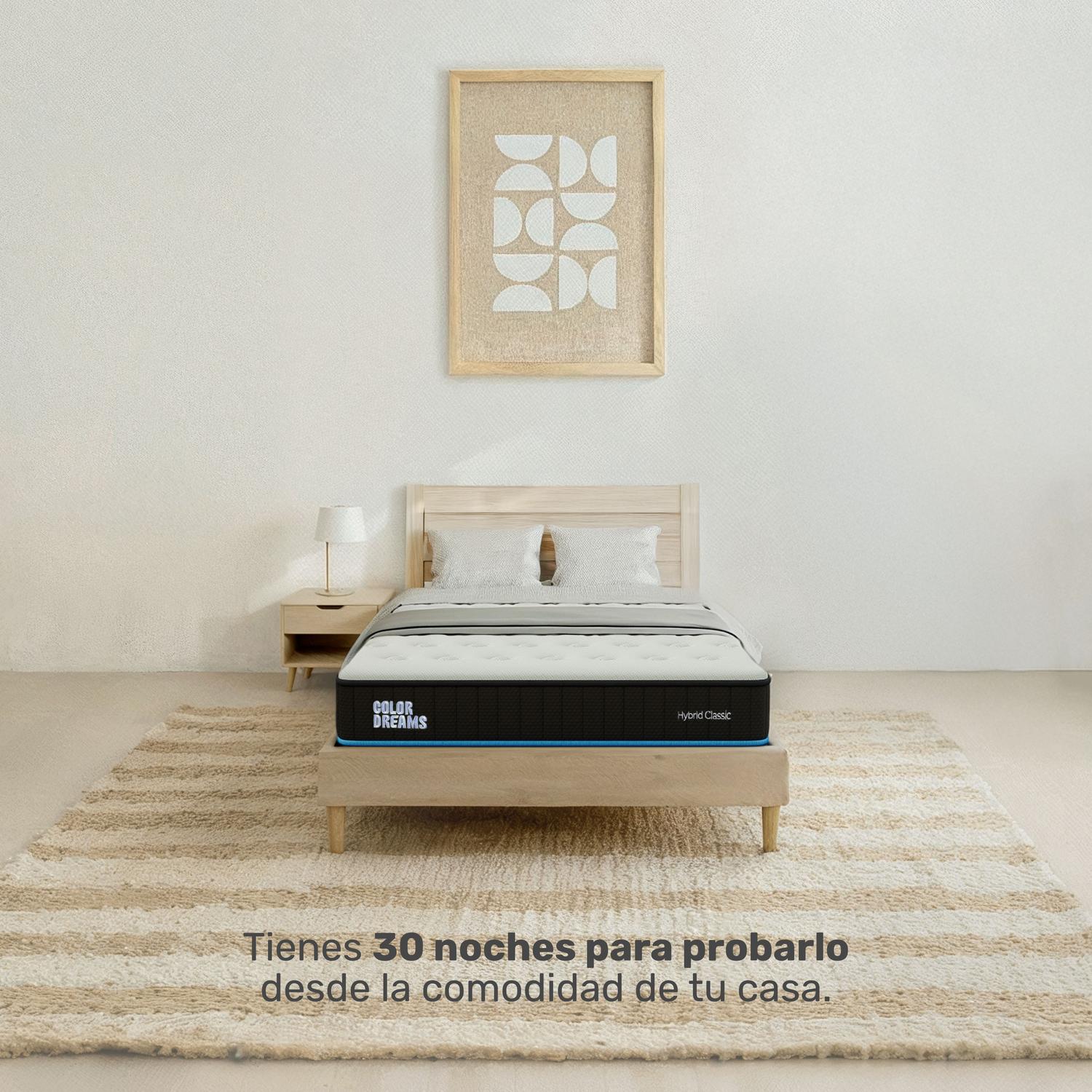 Colchón Individual Classic Hybrid 18cm - ColorDreams