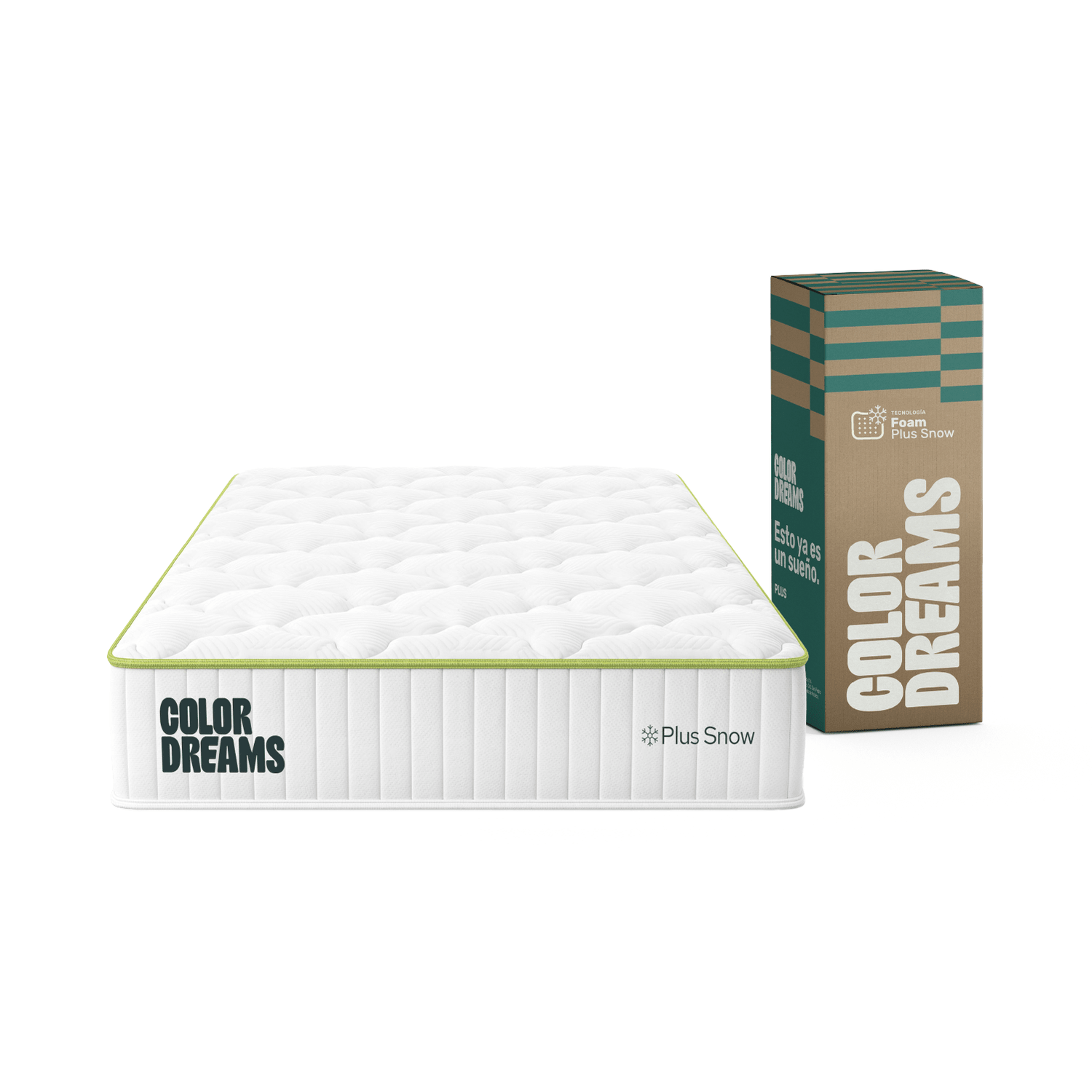 Colchón Individual Color Dreams | Memory Foam 23cm | Caja - ColorDreams