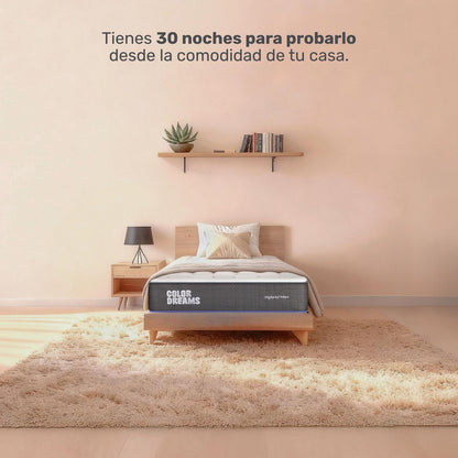 Colchón Individual ColorDreams | Híbrido 25cm| Firmeza Media - ColorDreams