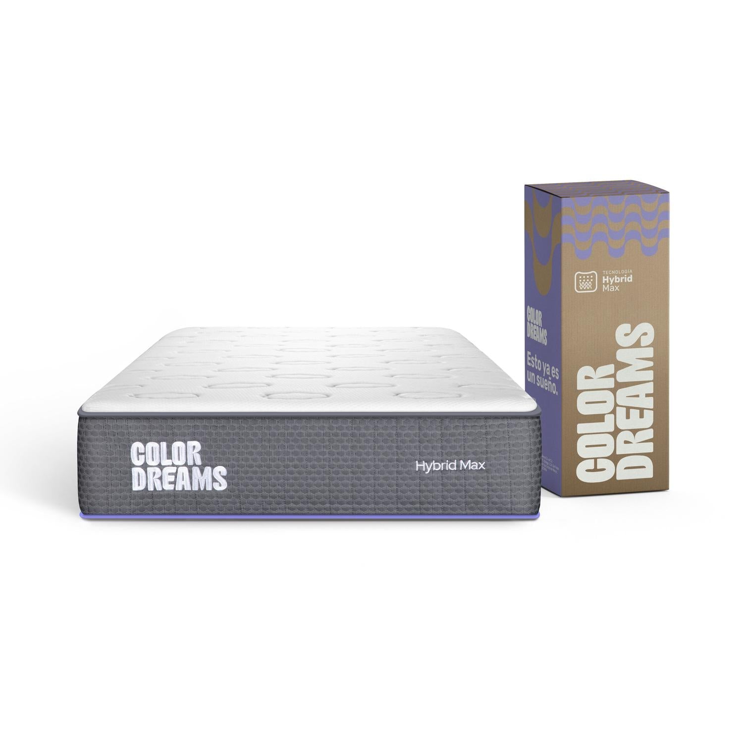 Colchón Individual ColorDreams | Híbrido 25cm| Firmeza Media - ColorDreams