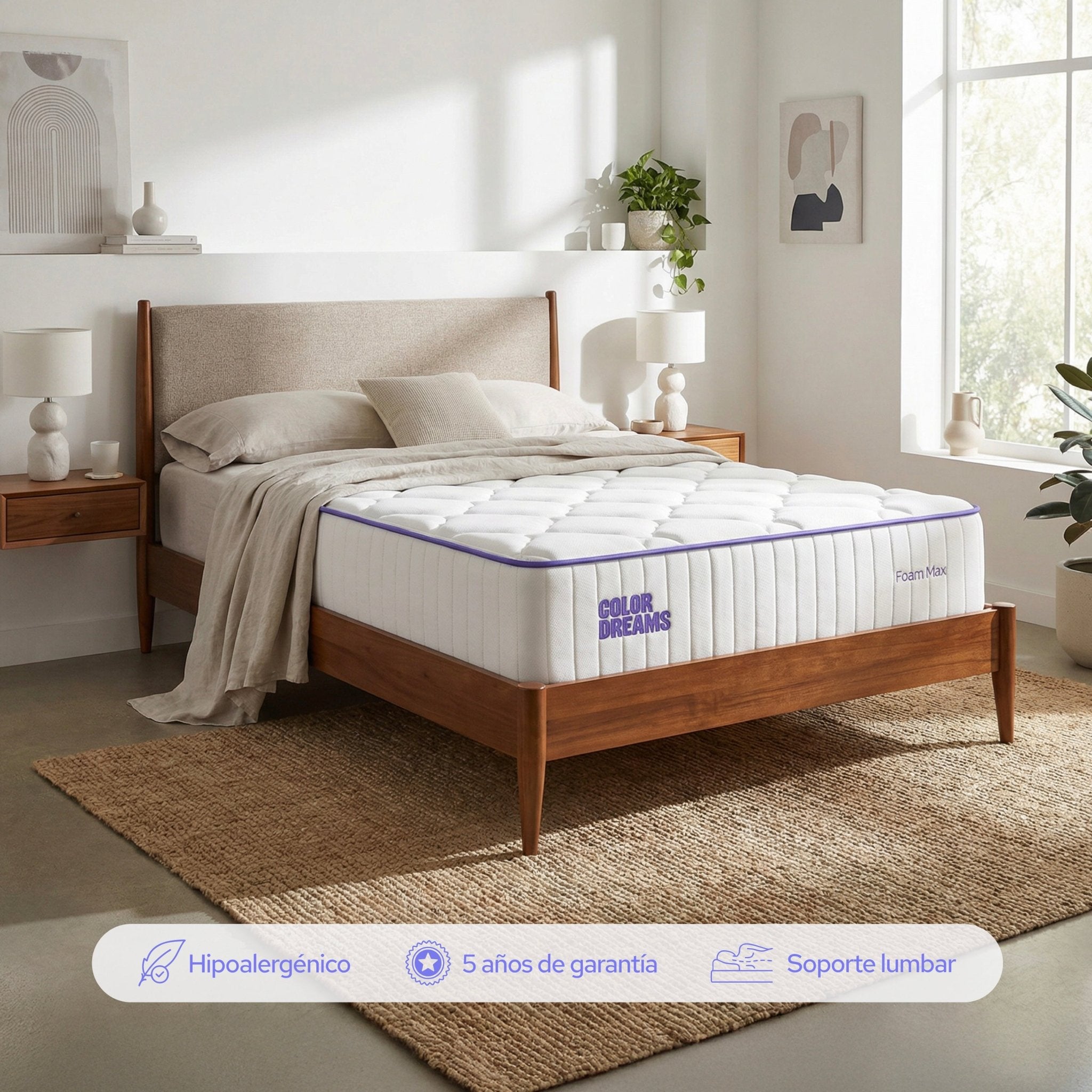 Colchón Individual Foam Max 28cm - ColorDreams