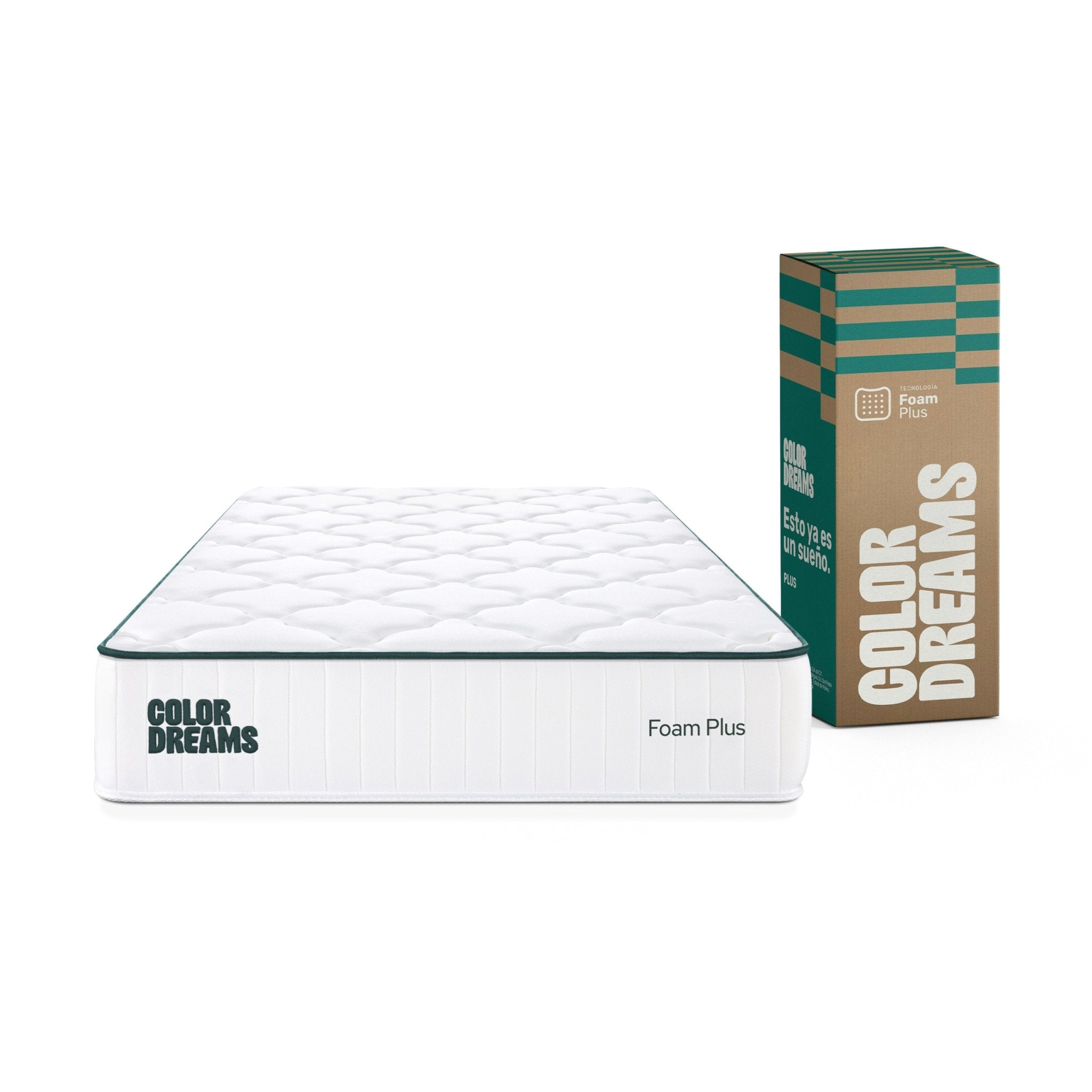 Colchón Individual Plus Foam 23cm - ColorDreams