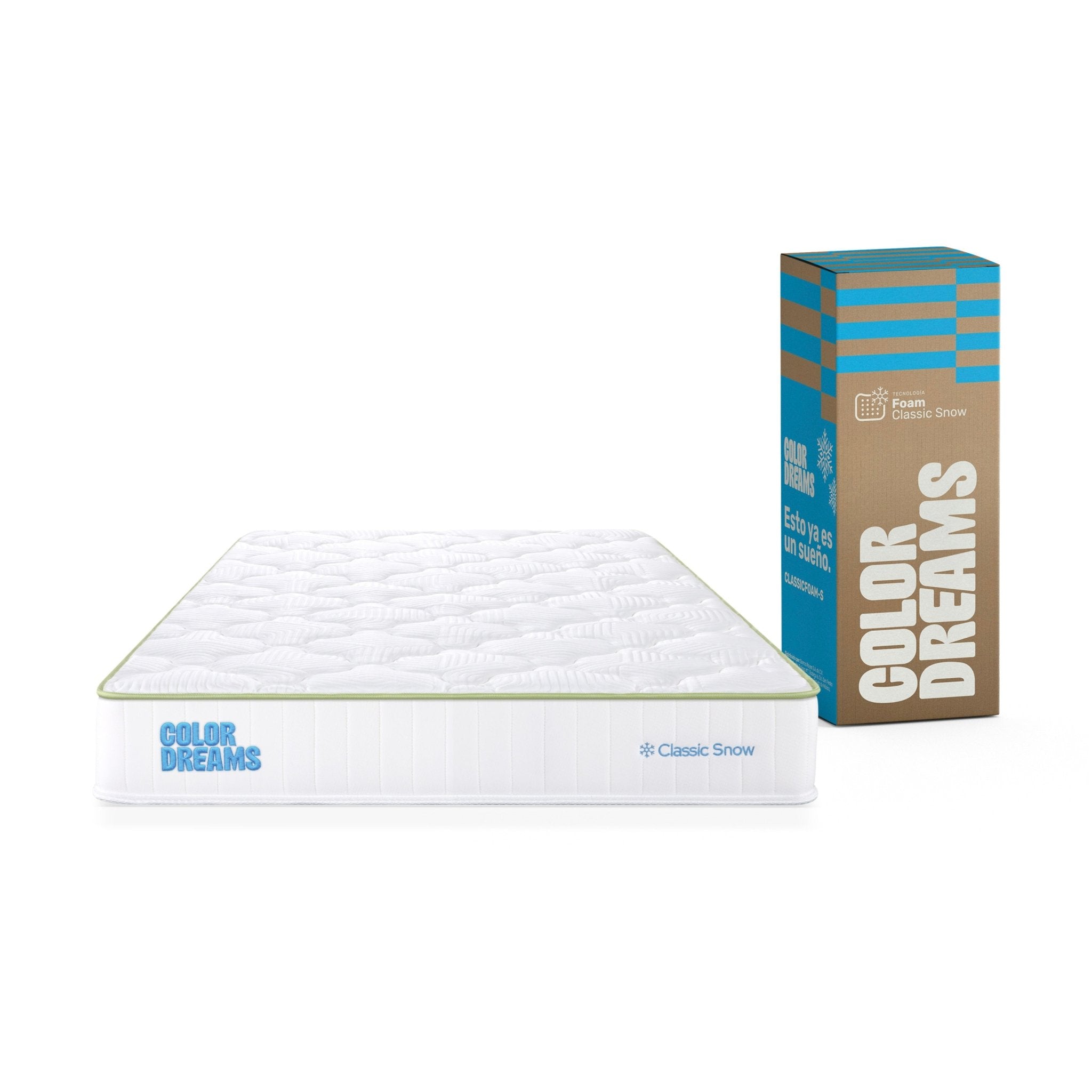 Colchón Individual Snow Foam 18cm - ColorDreams