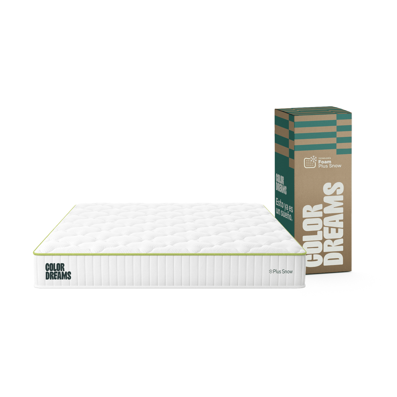 Colchón King Color Dreams | Memory Foam 23cm | Caja - ColorDreams