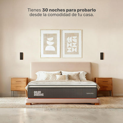 Colchón King ColorDreams | Híbrido 30cm | Firme | Caja - ColorDreams