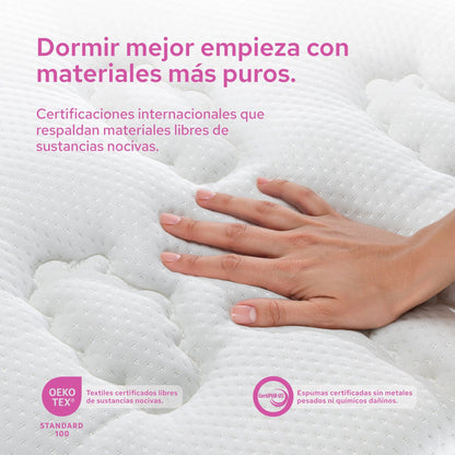 Colchón King Pro Hybrid 28 cm - ColorDreams