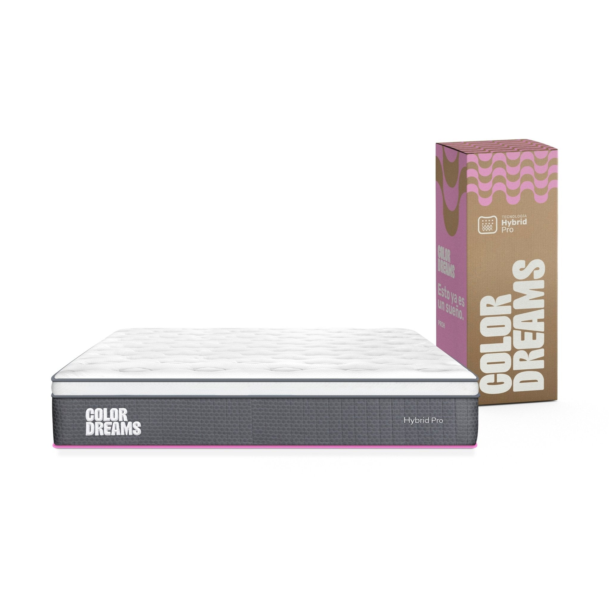 Colchón King Pro Hybrid 28 cm - ColorDreams