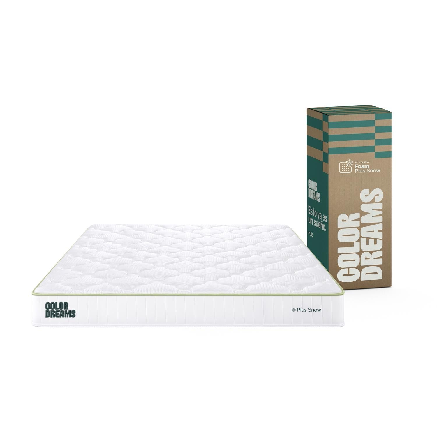 Colchón King Snow Plus 23cm - ColorDreams