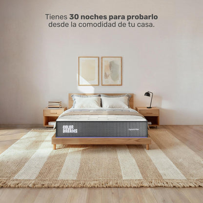 Colchón Matrimonial ColorDreams| Híbrido 25cm| Firmeza Media - ColorDreams