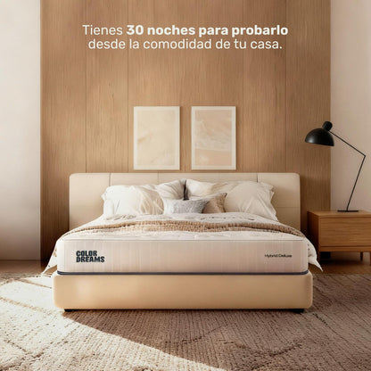 Colchón Matrimonial Hybrid Deluxe 25cm - ColorDreams