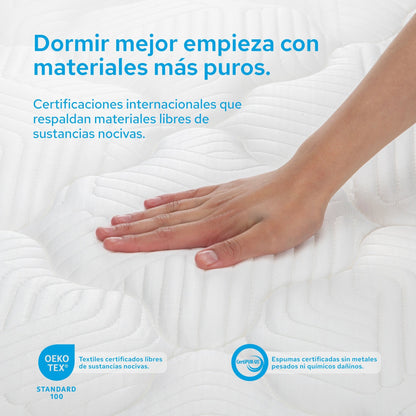 Colchón Matrimonial Snow Foam 18cm - ColorDreams