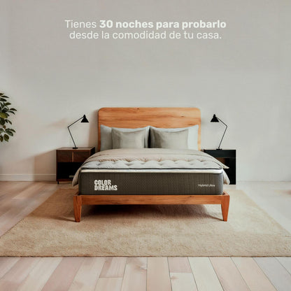 Colchón Queen ColorDreams | Híbrido 30cm | Firme | Caja - ColorDreams