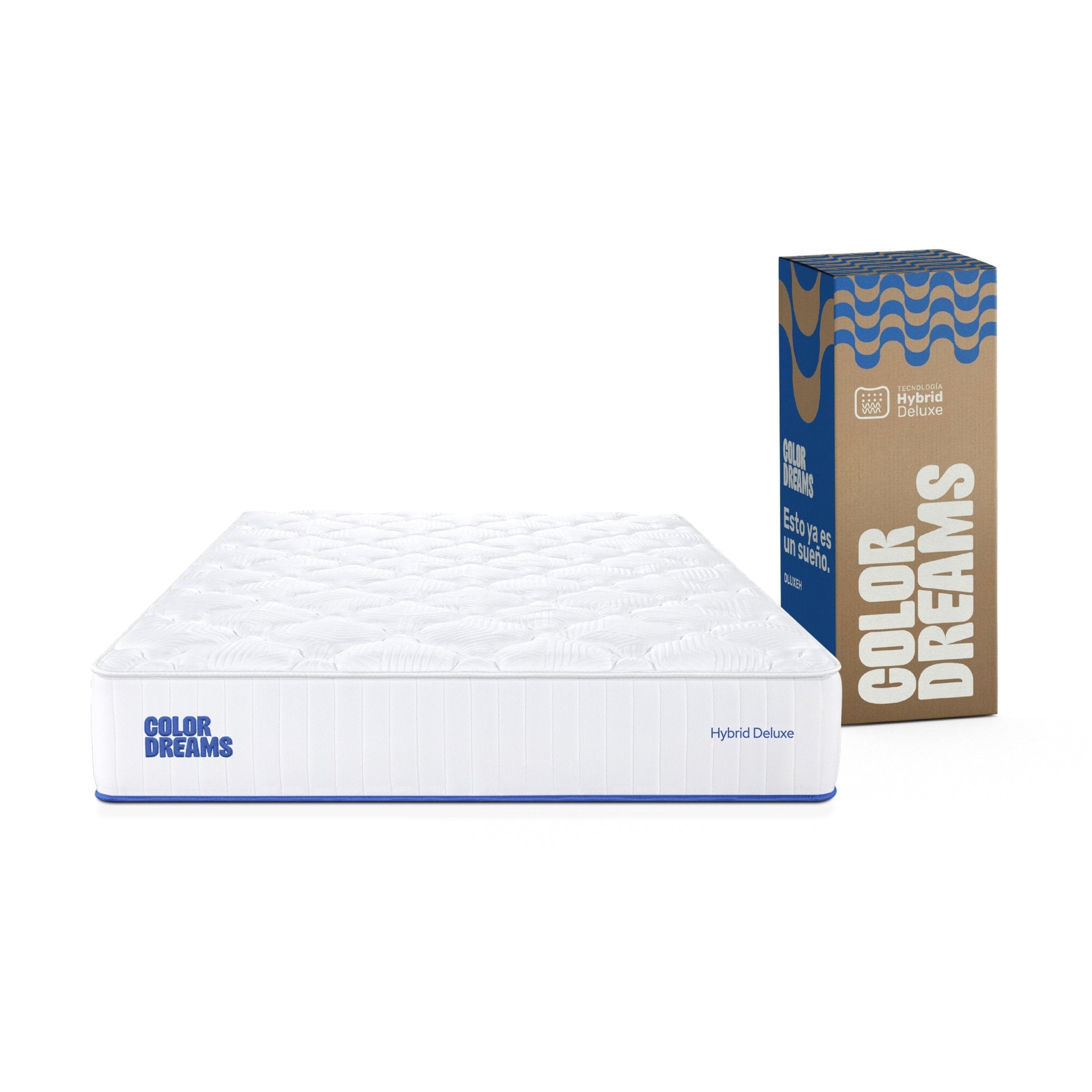 Colchón Queen Hybrid Deluxe 25cm - ColorDreams
