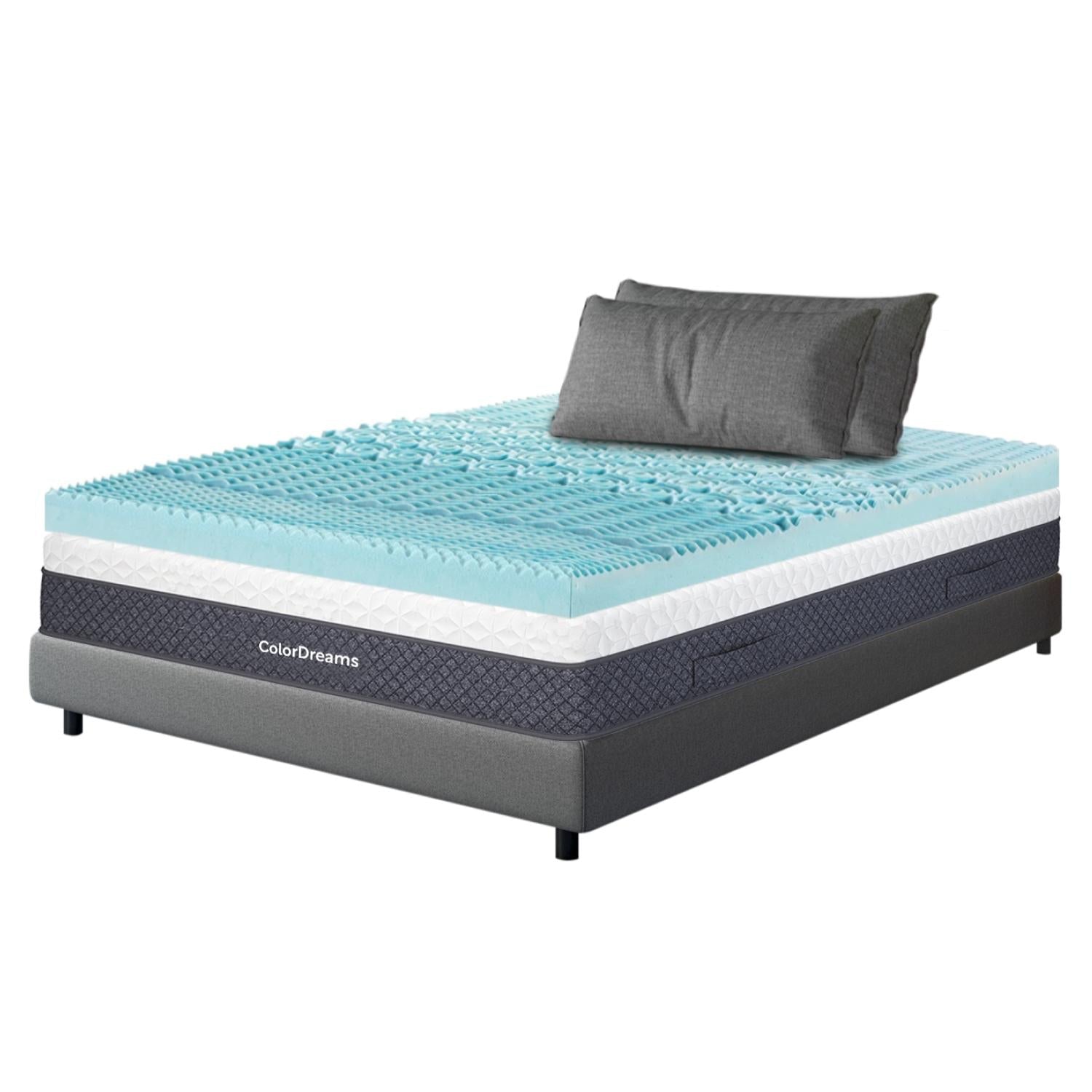 Colchoneta Topper Cubrecolchon Individual Memory Foam 5cm - ColorDreams