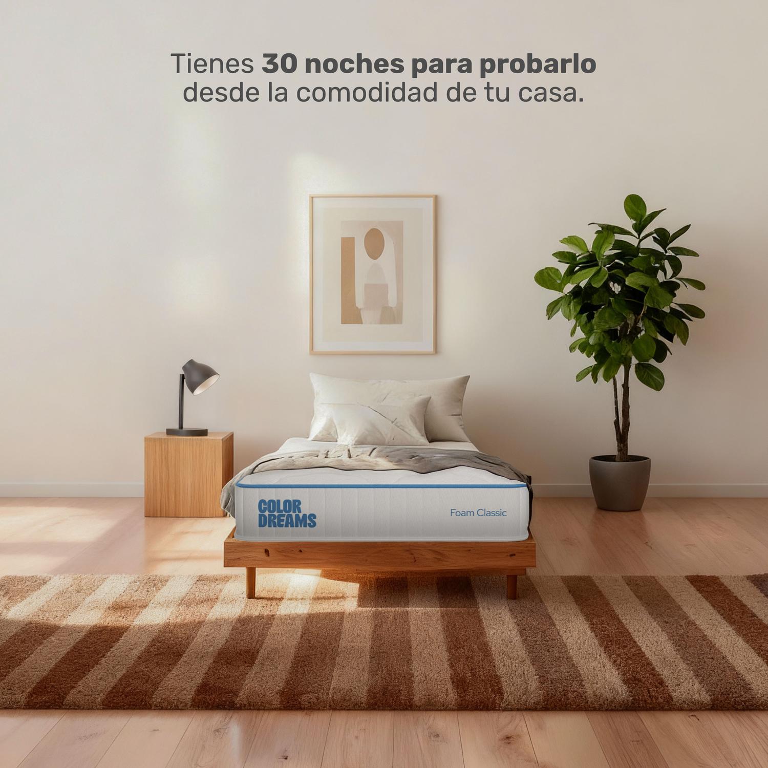 Combo 2 Colchones Individual |Memory Foam | 18 cm - ColorDreams